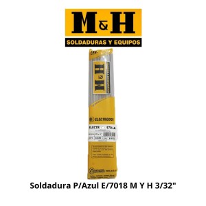 SOLDADURA ELECTRODO P/AZUL M y amp H E/7018 (2.38) 3/32