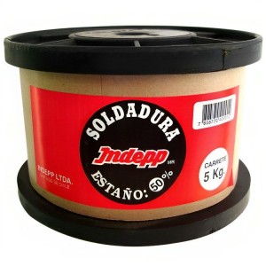 SOLDADURA ESTANO 50 % CARRETE 5 KL