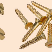 Tornillos Para Madera Aglomeradas Cabeza Plana
